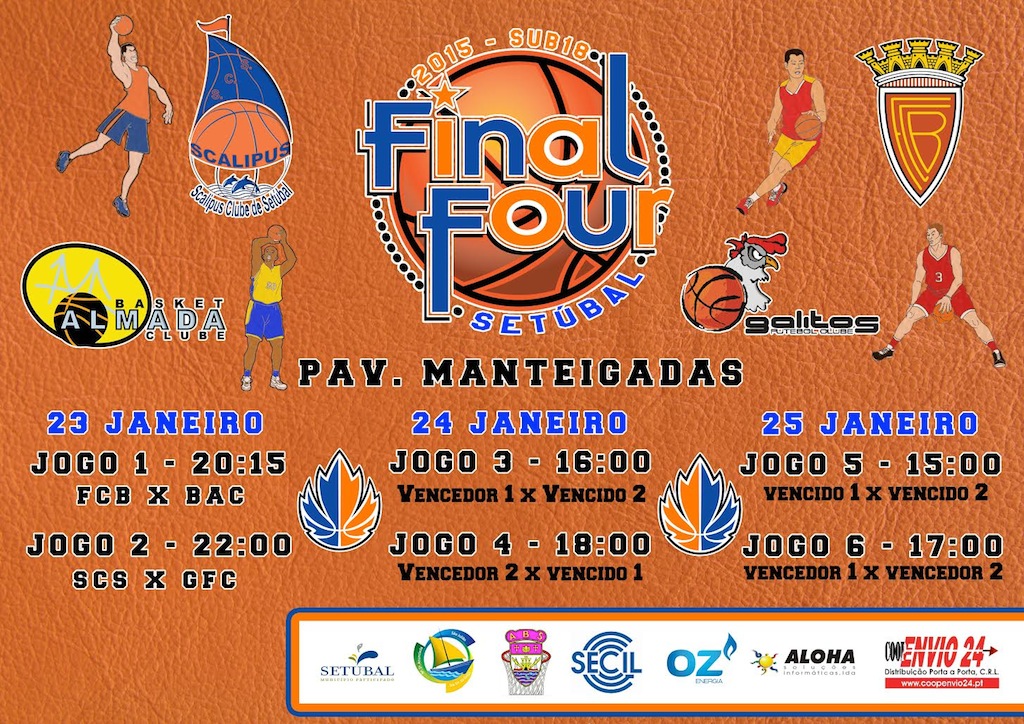 Scalipus Clube de Setúbal - GOSTAS DE BASQUETEBOL ? ENTÃO NÃO PERCAS A  FINAL FOUR SUB 18