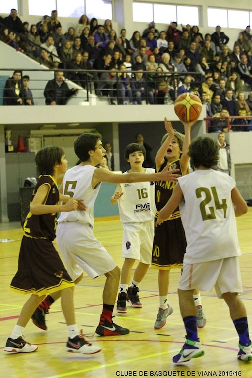 Clube de Basquete de Viana entra a perder no campeonato