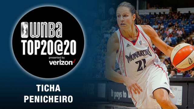 Portuguesa Ticha Penicheiro designada uma das 25 melhores de sempre dos 25  anos de história da WNBA