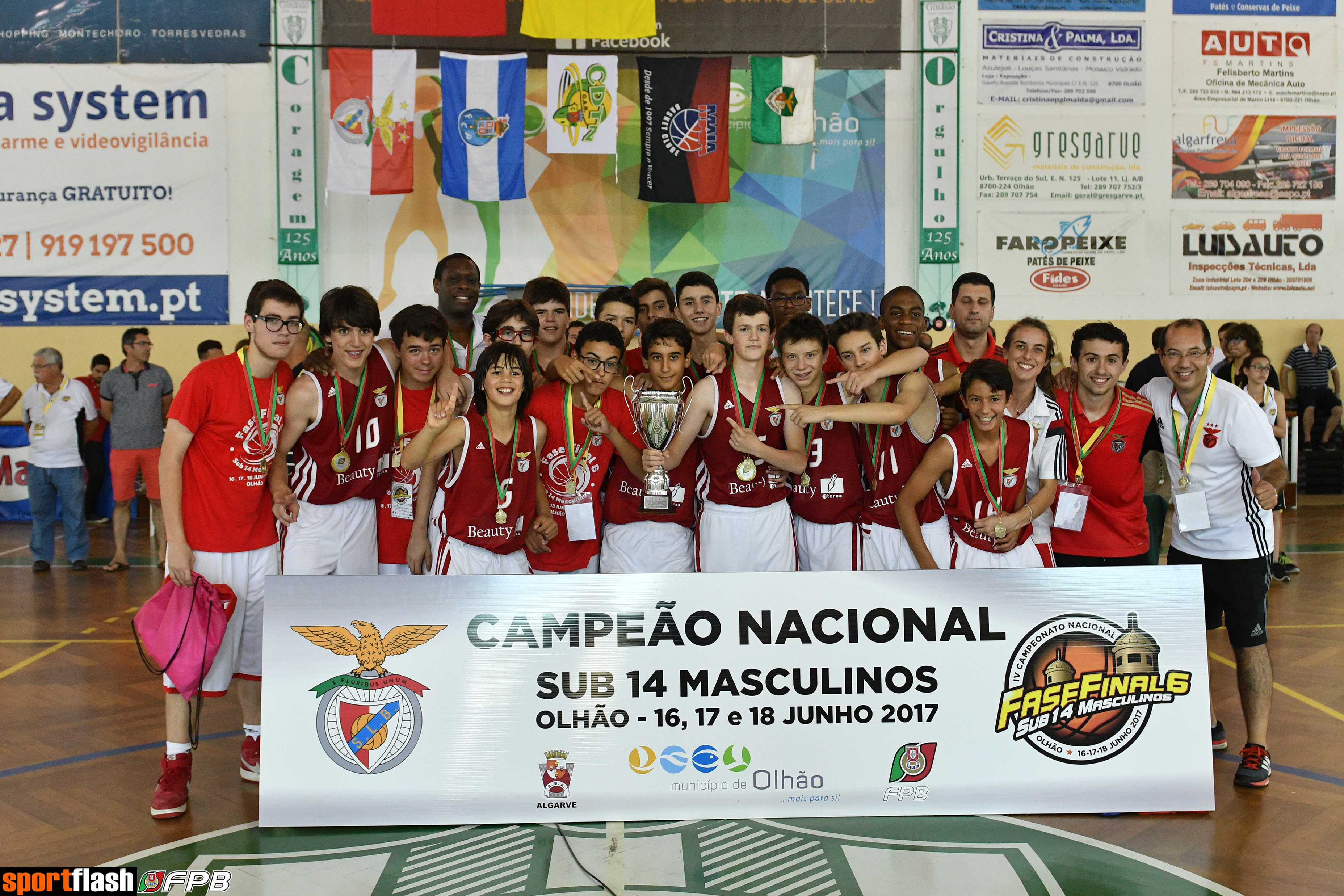 Benfica campeão de Sub-14 masculinos