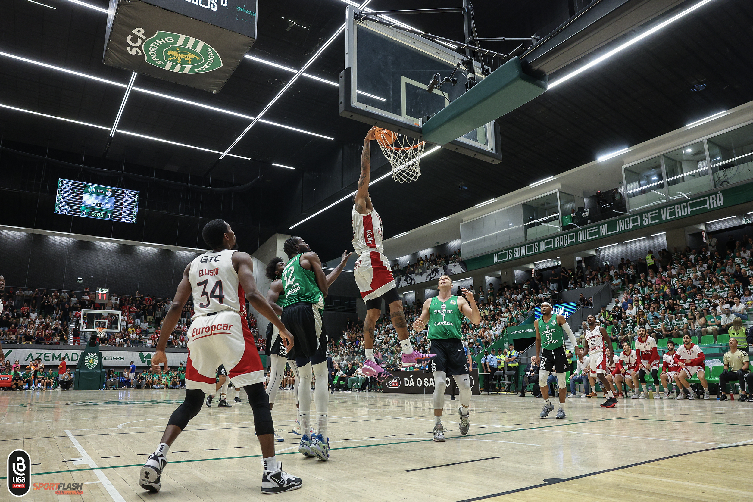 Benfica Sporting Basquetebol 23 Jornada - SL Benfica